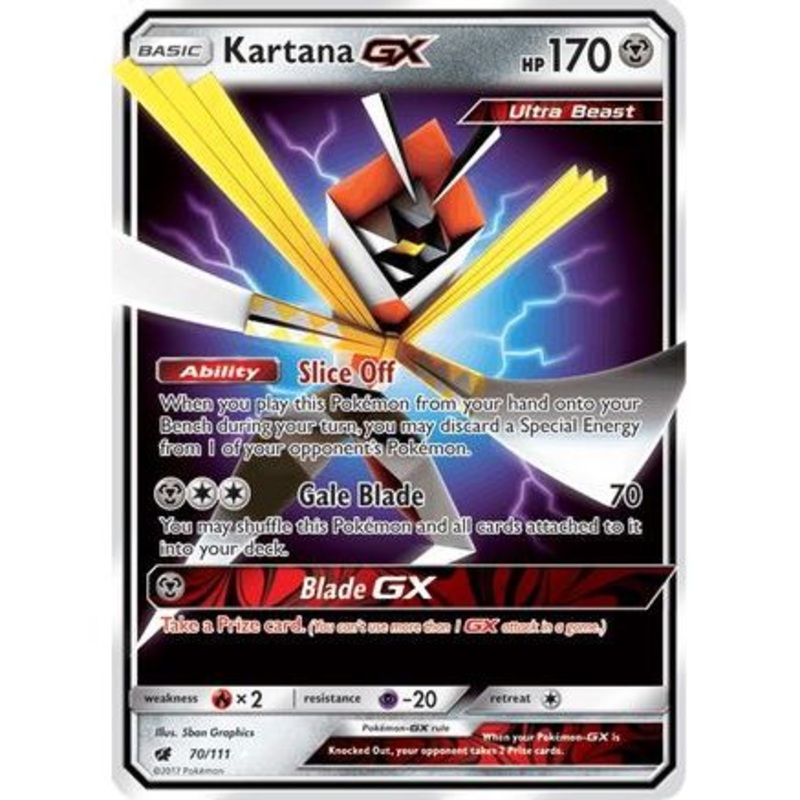 Kartana GX 70/111 - SM  Crimson Invasion Holofoil