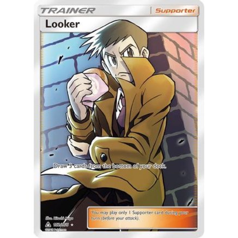 Looker (Full Art) 152/156 - SM  Ultra Prism Holofoil