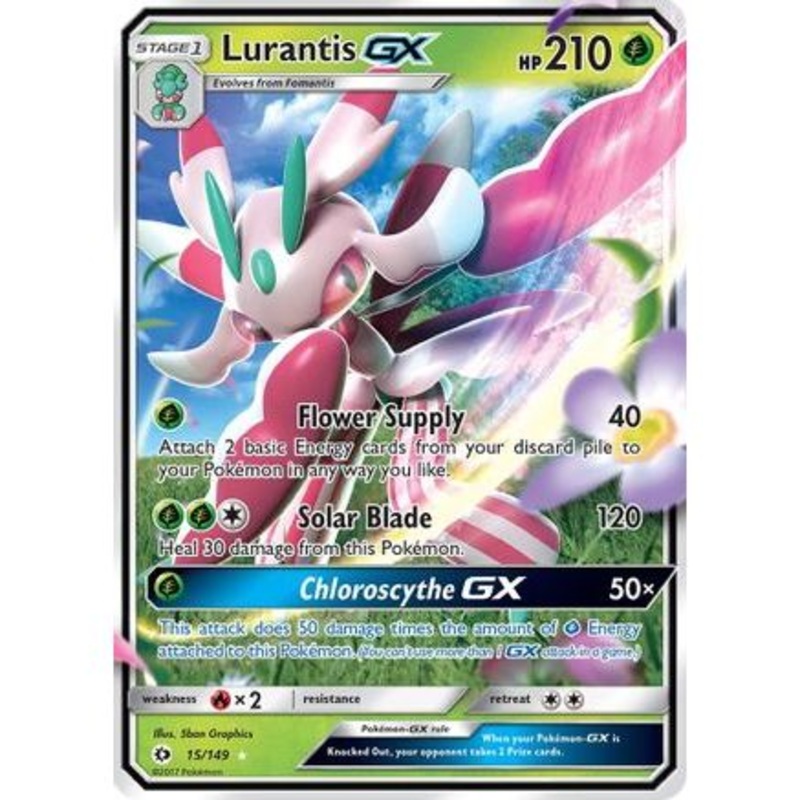 Lurantis GX 15/149 - SM Base Set Holofoil