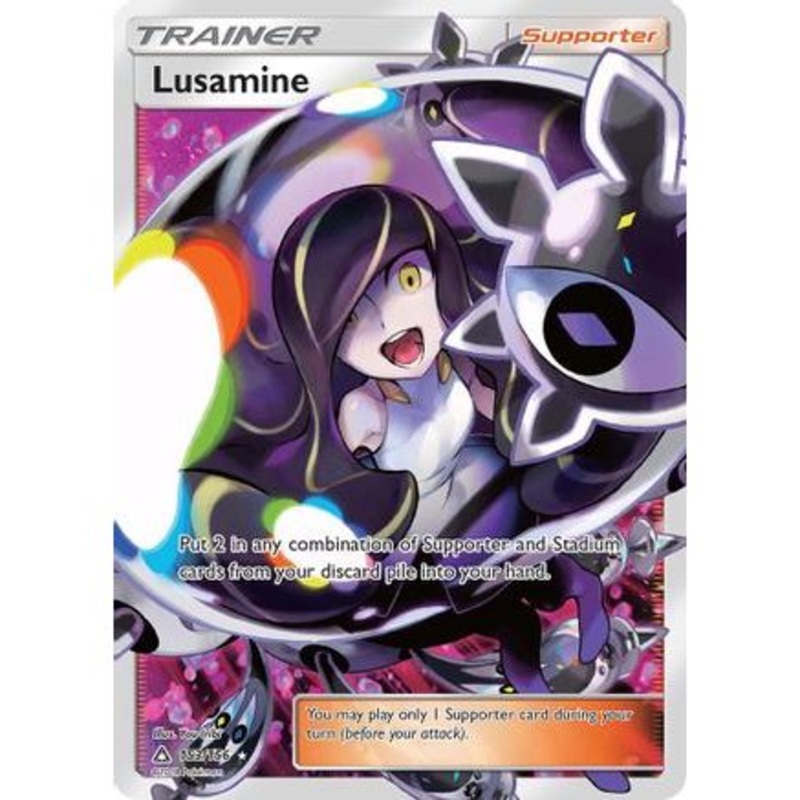 Lusamine (Full Art) 153/156 - SM  Ultra Prism Holofoil