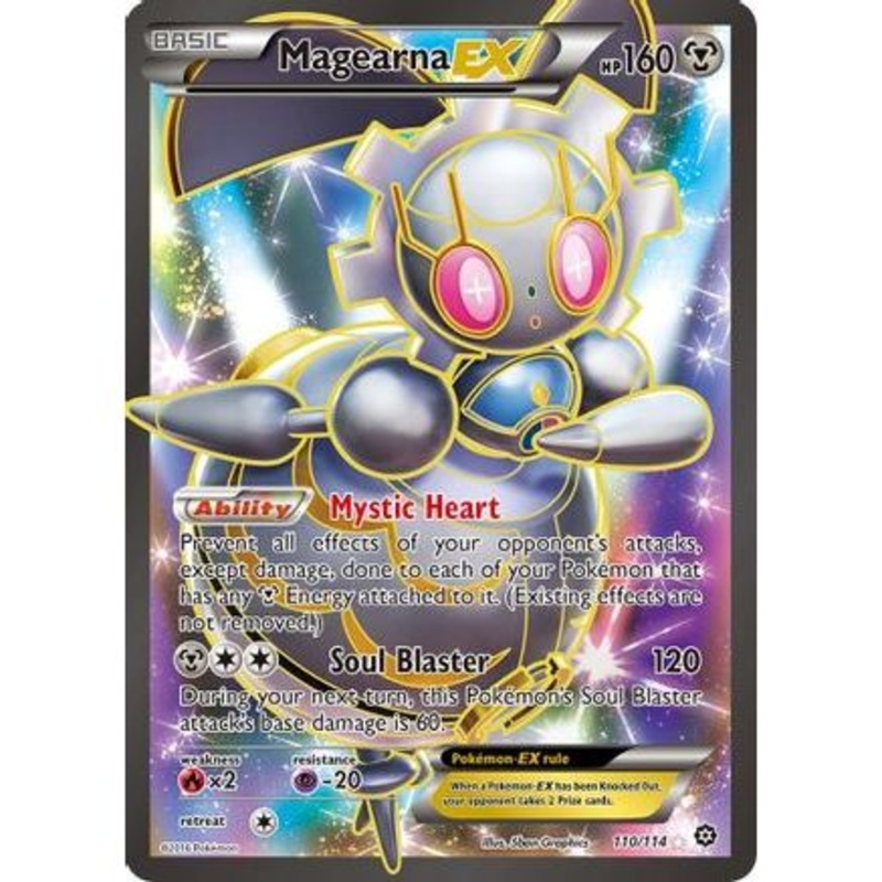 Magearna EX (Full Art) 110/114 - XY  Steam Siege Holofoil