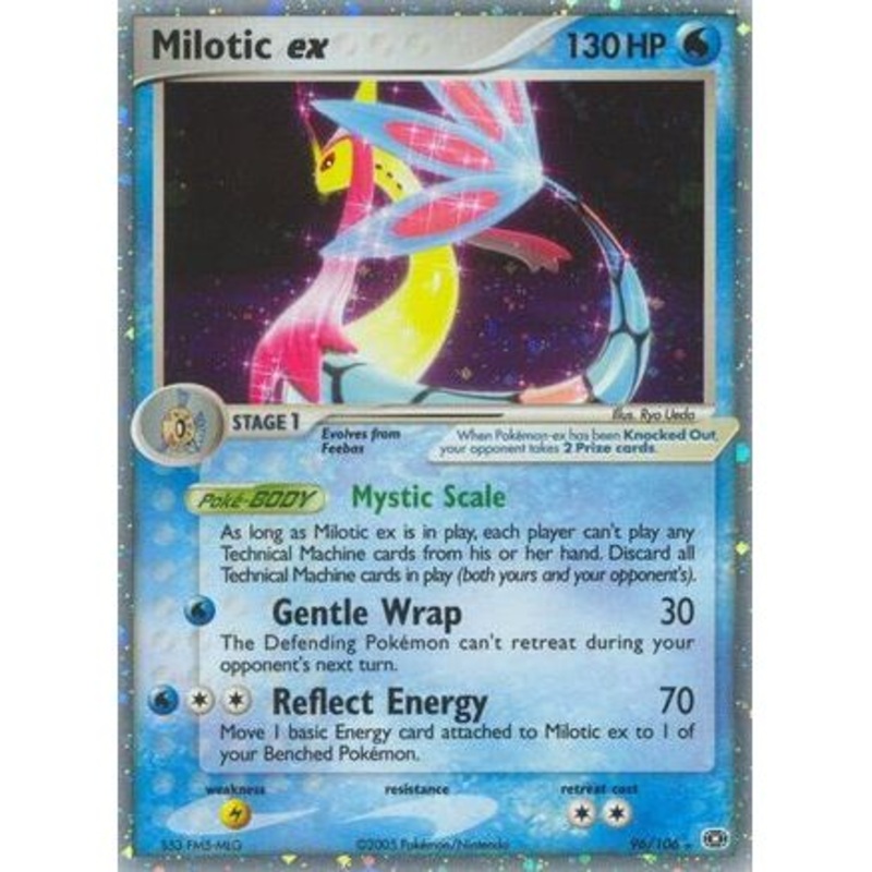 Milotic ex 96/106 - Emerald Holofoil