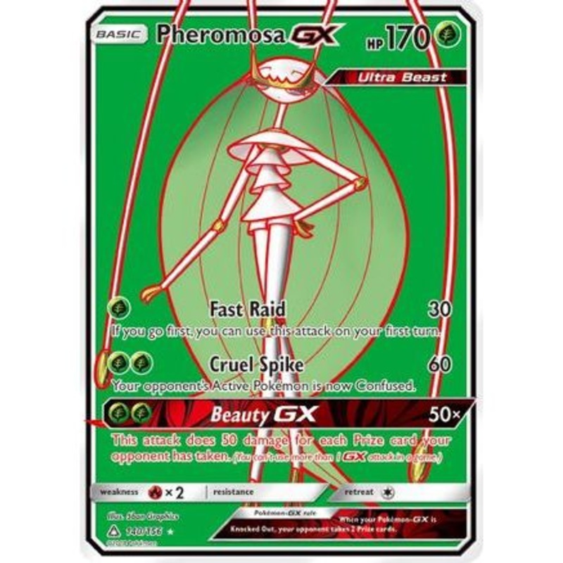 Pheromosa GX (Full Art) 140/156 - SM  Ultra Prism Holofoil