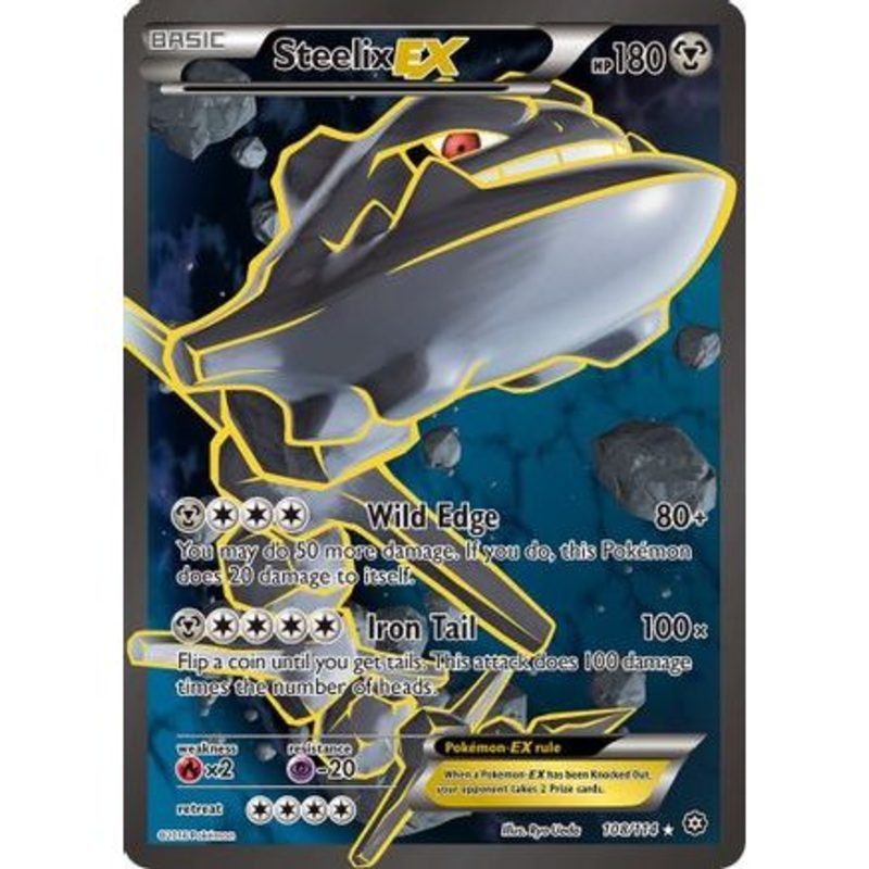 Steelix EX (Full Art) 108/114 - XY  Steam Siege Holofoil