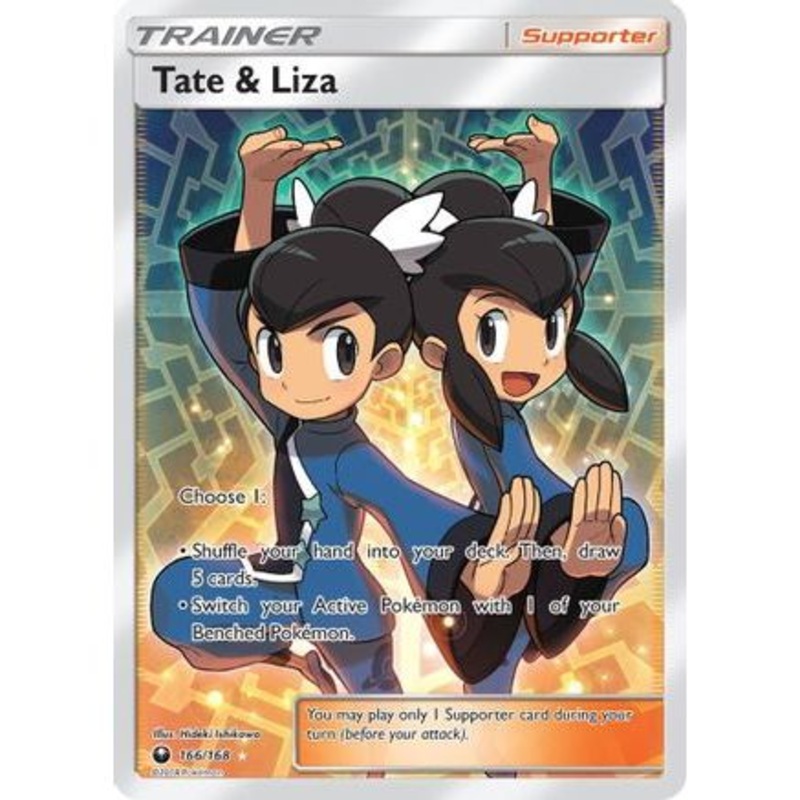 Tate & Liza (Full Art) 166/168 - SM  Celestial Storm Holofoil