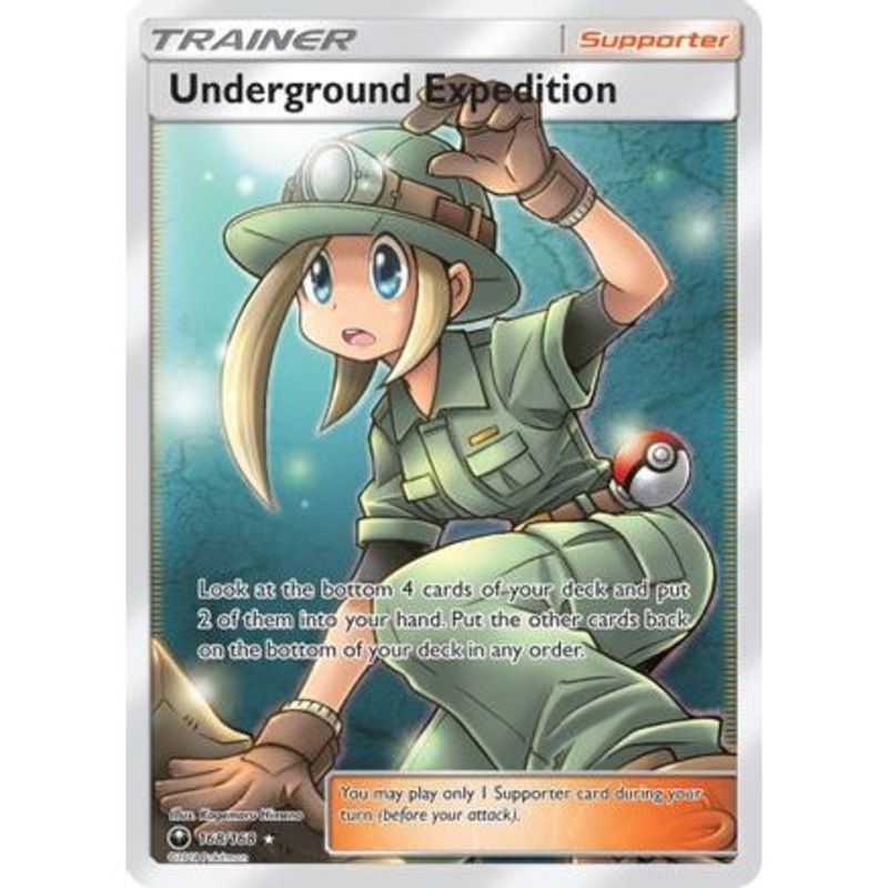 Underground Expedition (Full Art) 168/168 - SM  Celestial Storm Holofoil