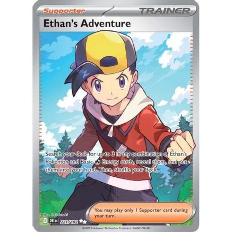 Ethan's Adventure - 221/182 221 - SV10 Destined Rivals Holofoil