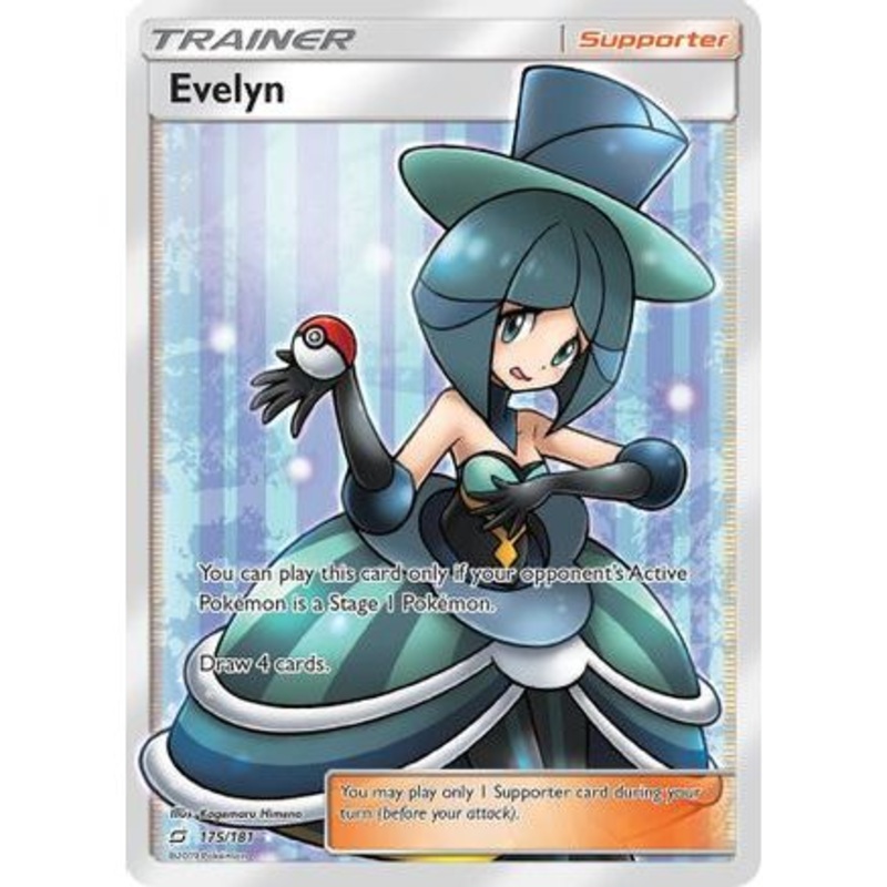 Evelyn (Full Art) 175/181 - SM  Team Up Holofoil