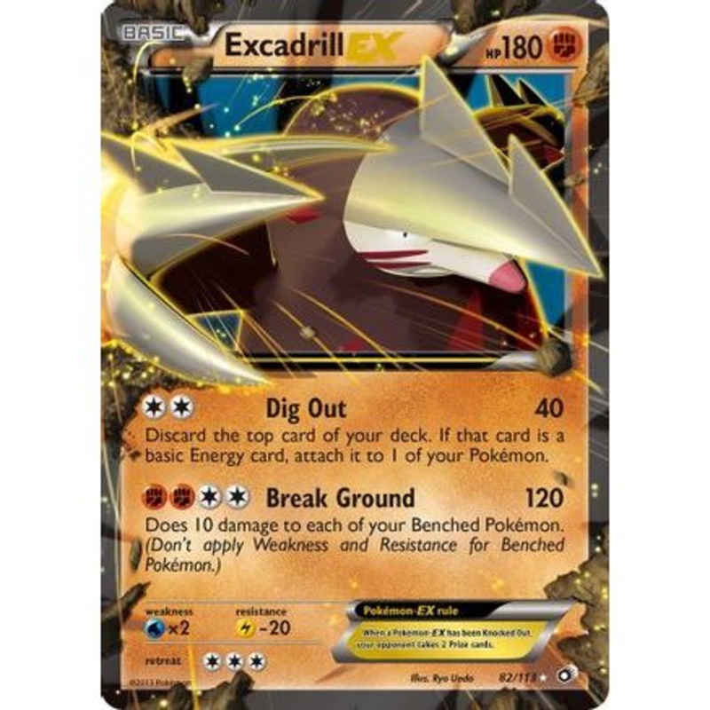 Excadrill EX 82/113 - Legendary Treasures Holofoil