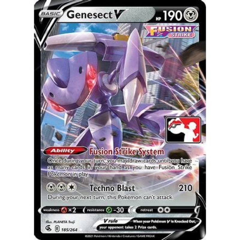 Genesect V 185 - Prize Pack Series Cards Holofoil