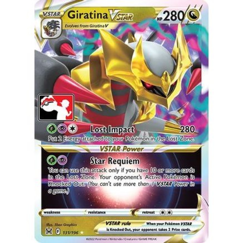 Giratina VSTAR 131 - Prize Pack Series Cards Holofoil