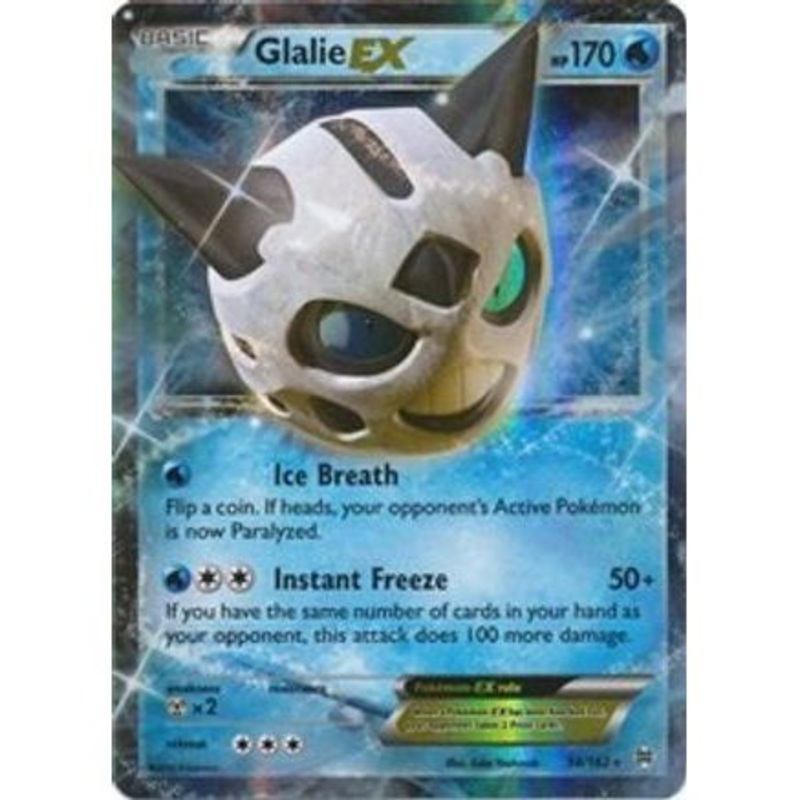 Glalie EX 34/162 - XY  BREAKthrough Holofoil