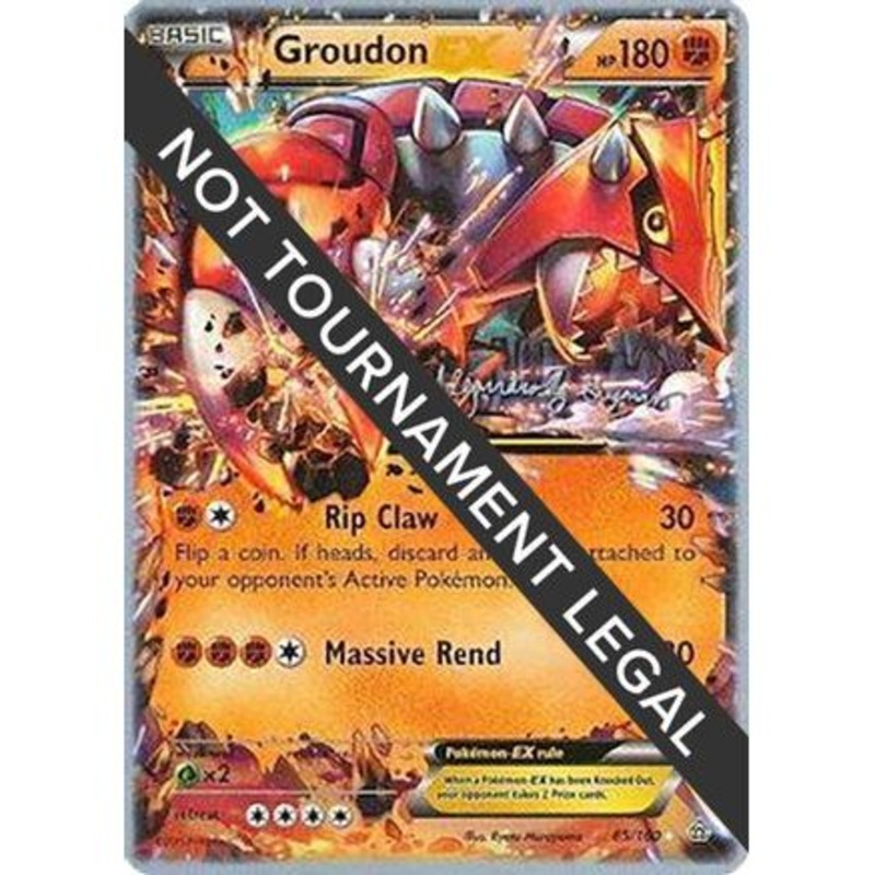 Groudon EX - 2015 (Alejandro Ng-Guzman) 85 - World Championship Decks