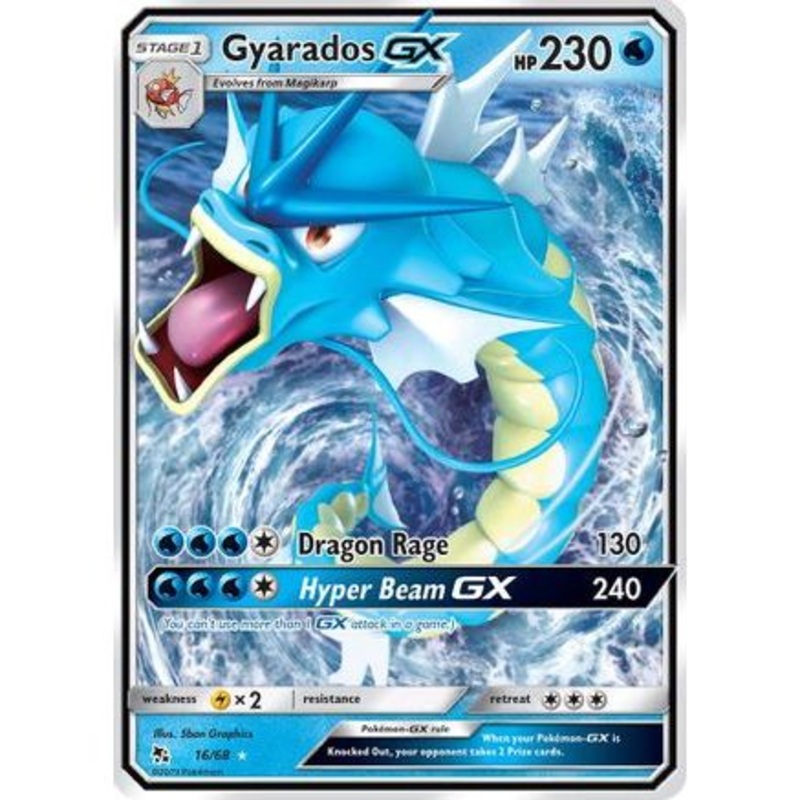 Gyarados GX 16/68 - Hidden Fates Holofoil