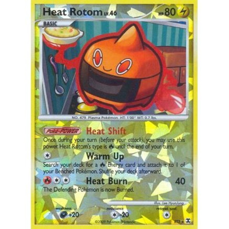 Heat Rotom RT3/111 - Rising Rivals Reverse Holofoil