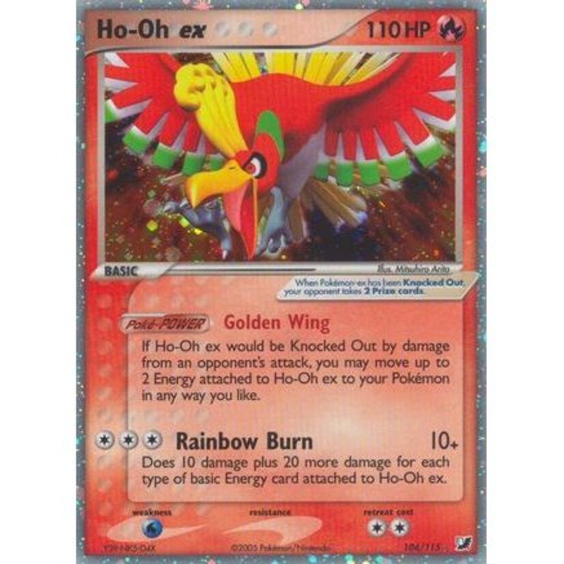 Ho-Oh ex 104/115 - Unseen Forces Holofoil