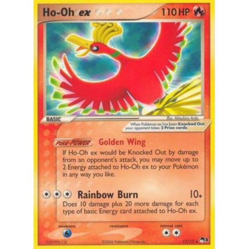 Ho-Oh ex (Non-Holo) 17/17 - POP Series 3