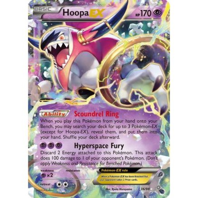 Hoopa EX 36/98 - XY  Ancient Origins Holofoil