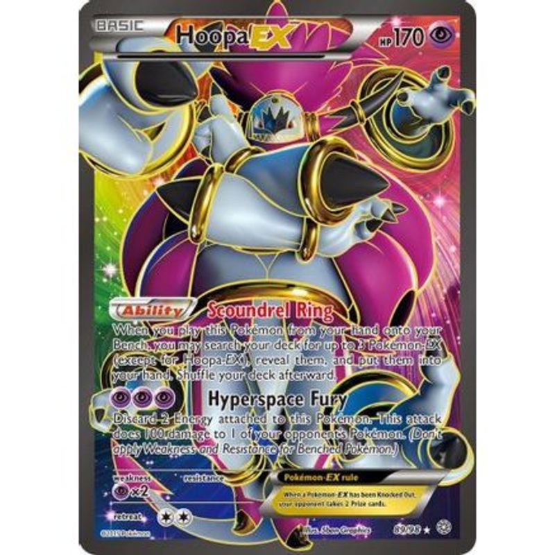 Hoopa EX (89 Full Art) 89/98 - XY  Ancient Origins Holofoil