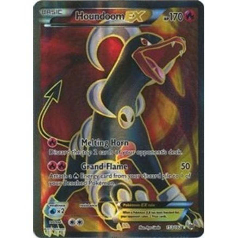 Houndoom EX (Full Art) 153/162 - XY  BREAKthrough Holofoil