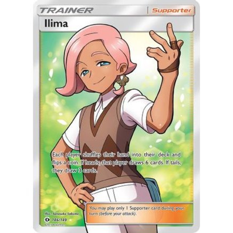 Ilima (Full Art) 146/149 - SM Base Set Holofoil