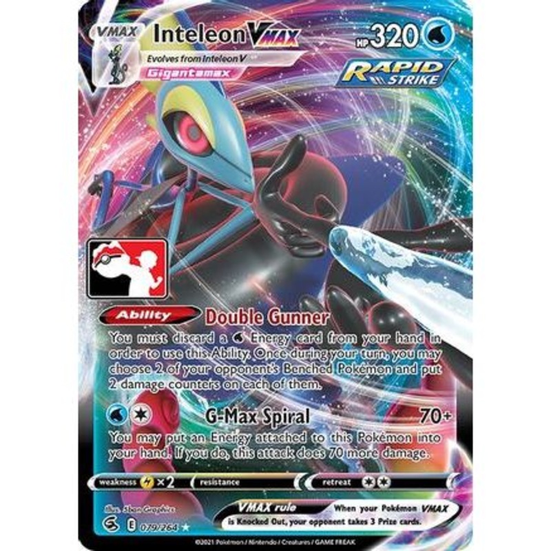 Inteleon VMAX 79 - Prize Pack Series Cards Holofoil
