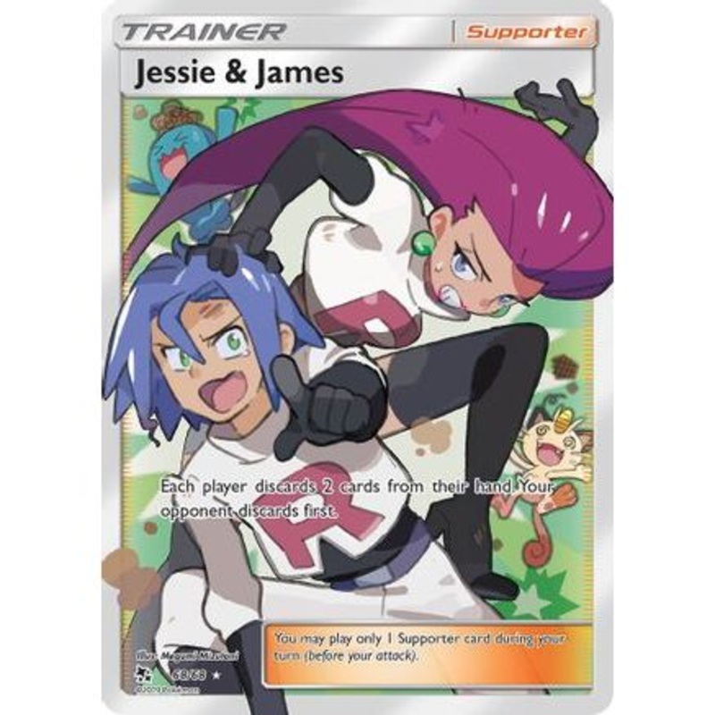 Jessie & James (Full Art) 68/68 - Hidden Fates Holofoil