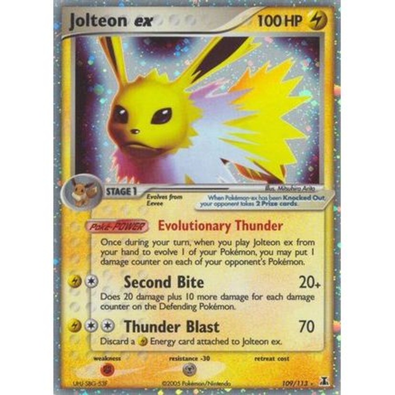 Jolteon ex 109/113 - Delta Species Holofoil