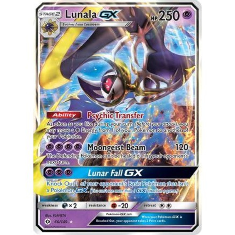 Lunala GX 66/149 - SM Base Set Holofoil