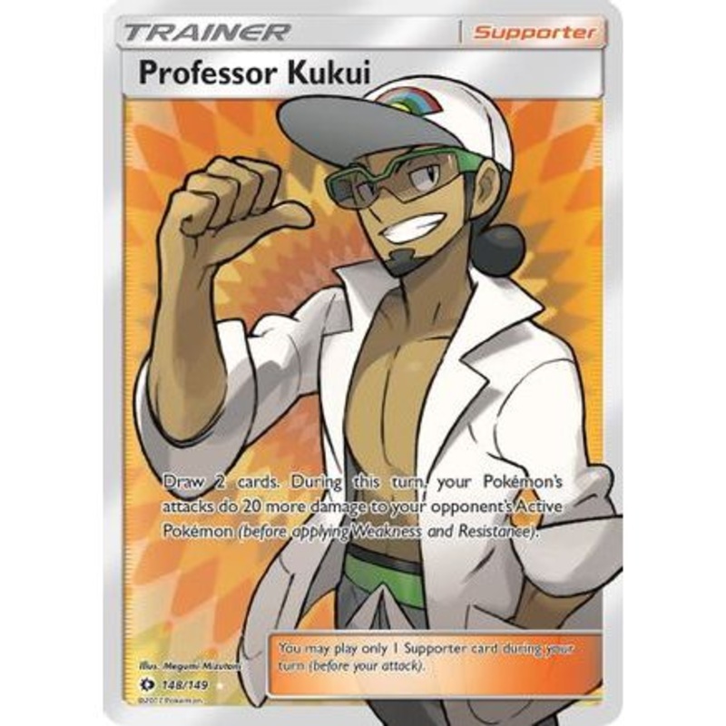 Professor Kukui (Full Art) 148/149 - SM Base Set Holofoil