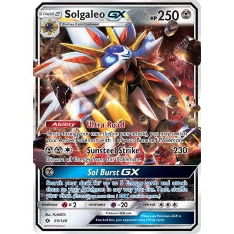 Solgaleo GX 89/149 - SM Base Set Holofoil