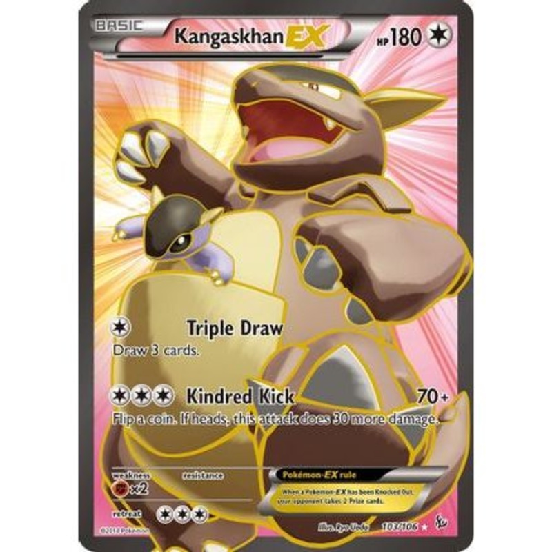 Kangaskhan EX (103 Full Art) 103/106 - XY  Flashfire Holofoil