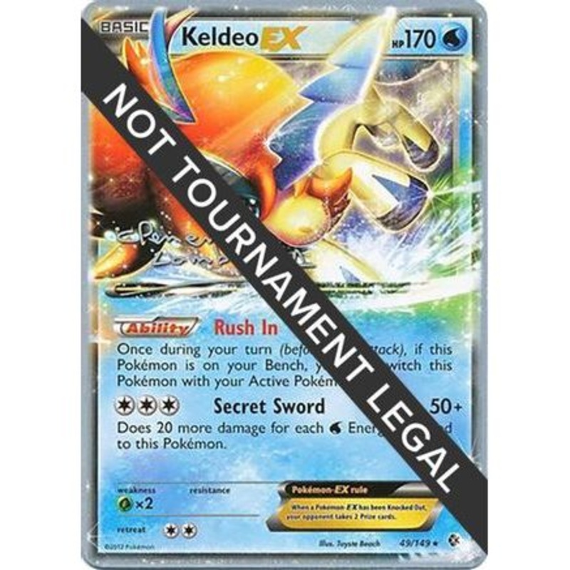 Keldeo EX - 2013 (Clement Lamberton) 49 - World Championship Decks