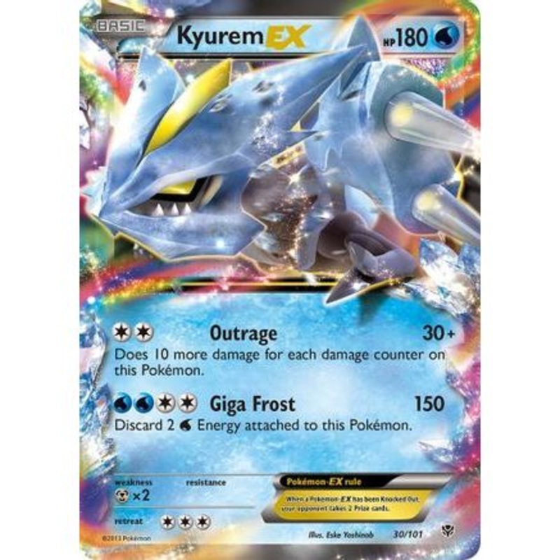 Kyurem EX 30/101 - Plasma Blast Holofoil