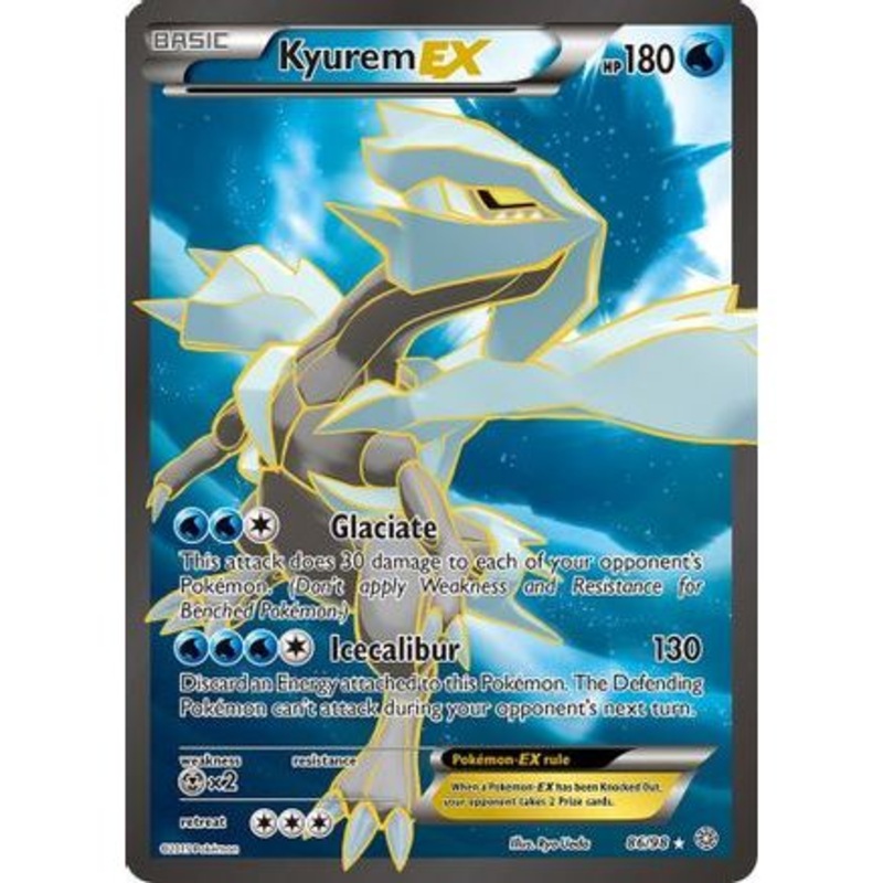Kyurem EX (86 Full Art) 86/98 - XY  Ancient Origins Holofoil