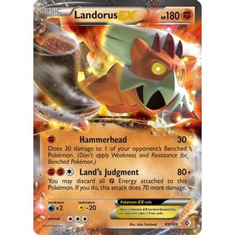 Landorus EX 89/149 - Boundaries Crossed Holofoil