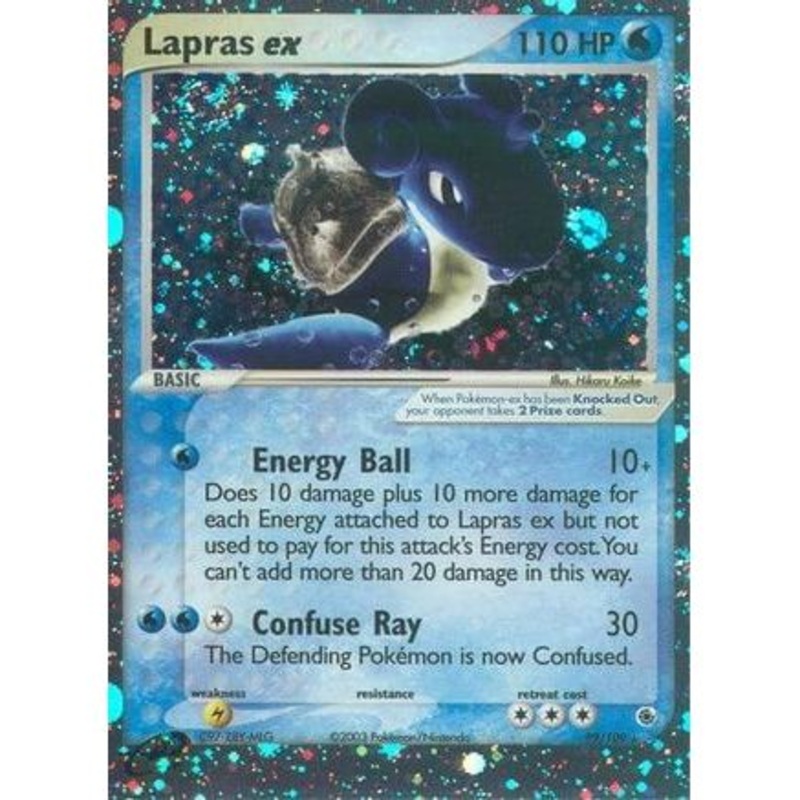 Lapras ex 99/109 - Ruby and Sapphire Holofoil