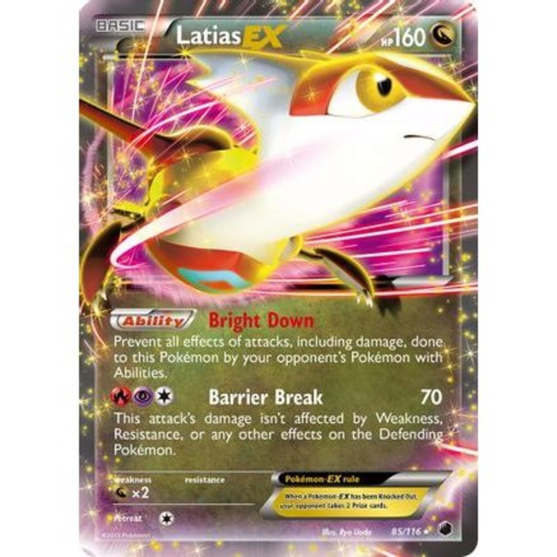 Latias EX 85/116 - Plasma Freeze Holofoil