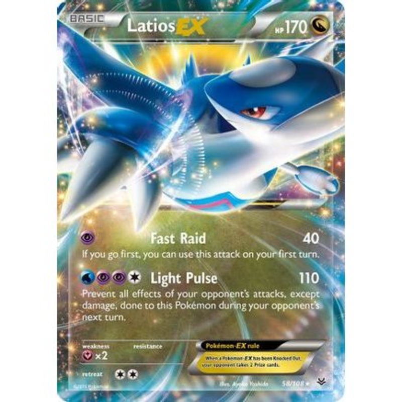 Latios EX 58/108 - XY  Roaring Skies Holofoil