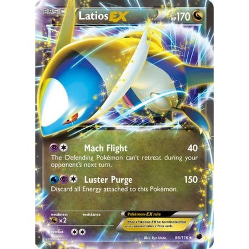Latios EX 86/116 - Plasma Freeze Holofoil
