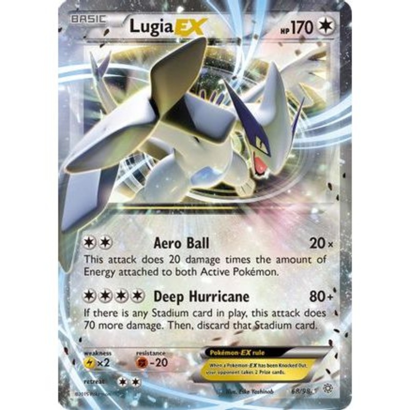 Lugia EX 68/98 - XY  Ancient Origins Holofoil