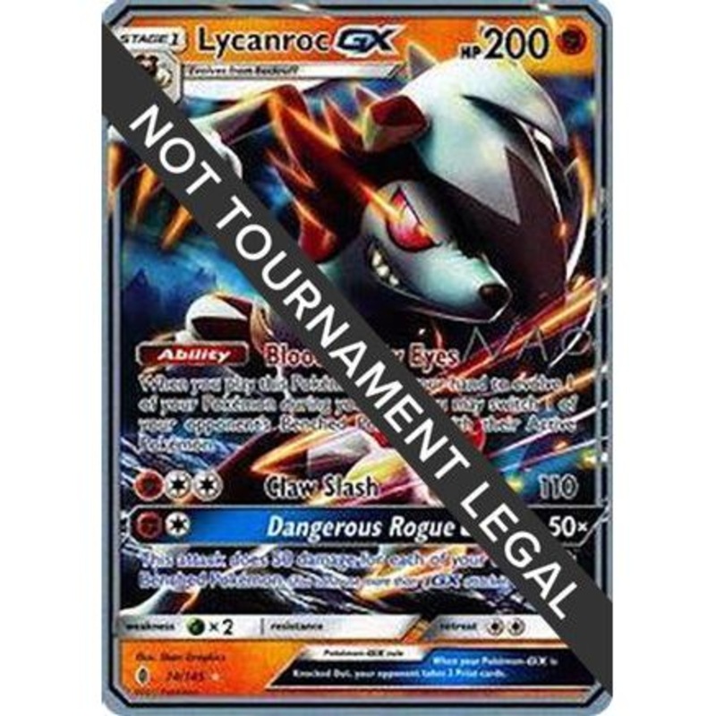 Lycanroc GX - 2018 (Naohito Inoue) 74 - World Championship Decks