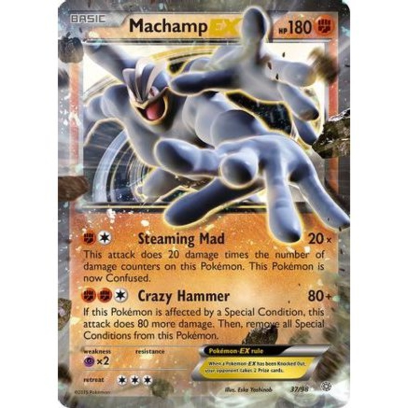 Machamp EX 37/98 - XY  Ancient Origins Holofoil