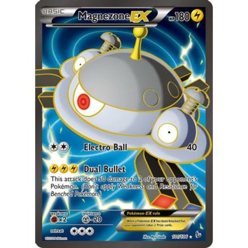 Magnezone EX (101 Full Art) 101/106 - XY  Flashfire Holofoil