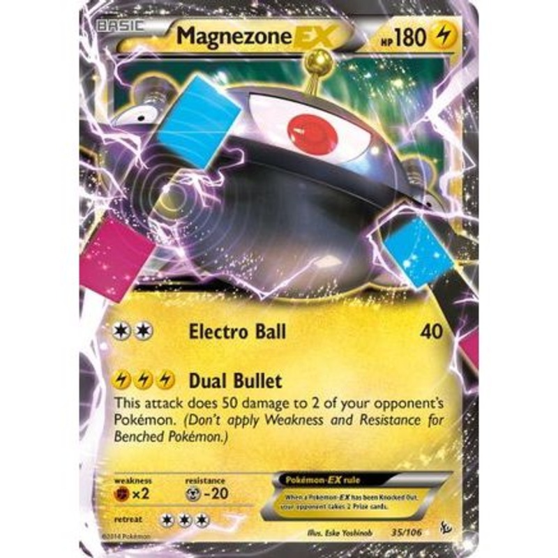 Magnezone EX 35/106 - XY  Flashfire Holofoil