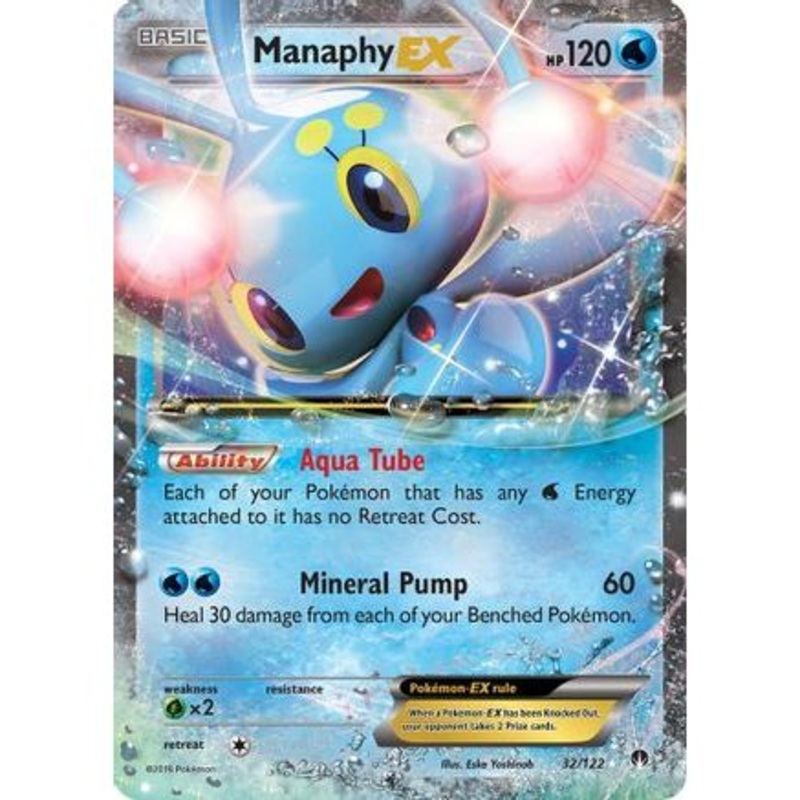Manaphy EX 32/122 - XY  BREAKpoint Holofoil