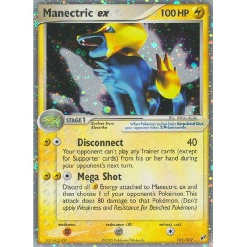 Manectric ex 101/107 - Deoxys Holofoil