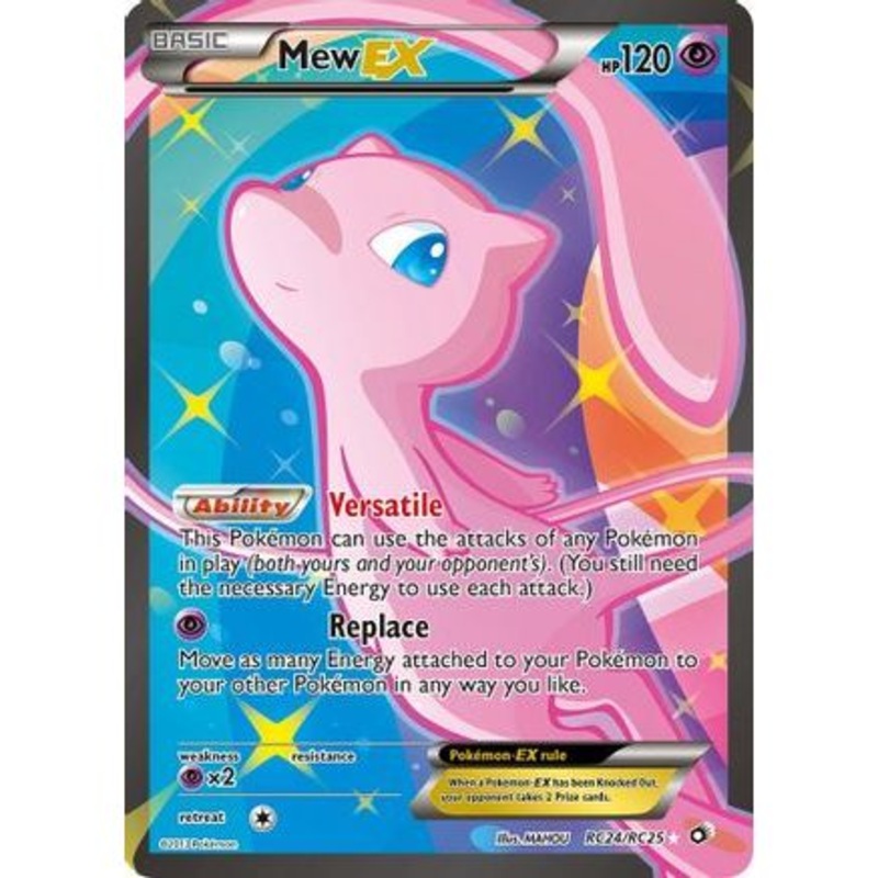 Mew EX (Full Art) RC24/113 - Legendary Treasures Radiant Collection Holofoil