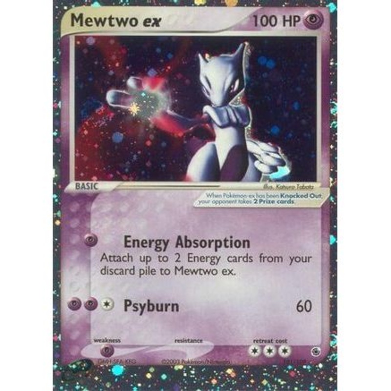 Mewtwo ex 101/109 - Ruby and Sapphire Holofoil