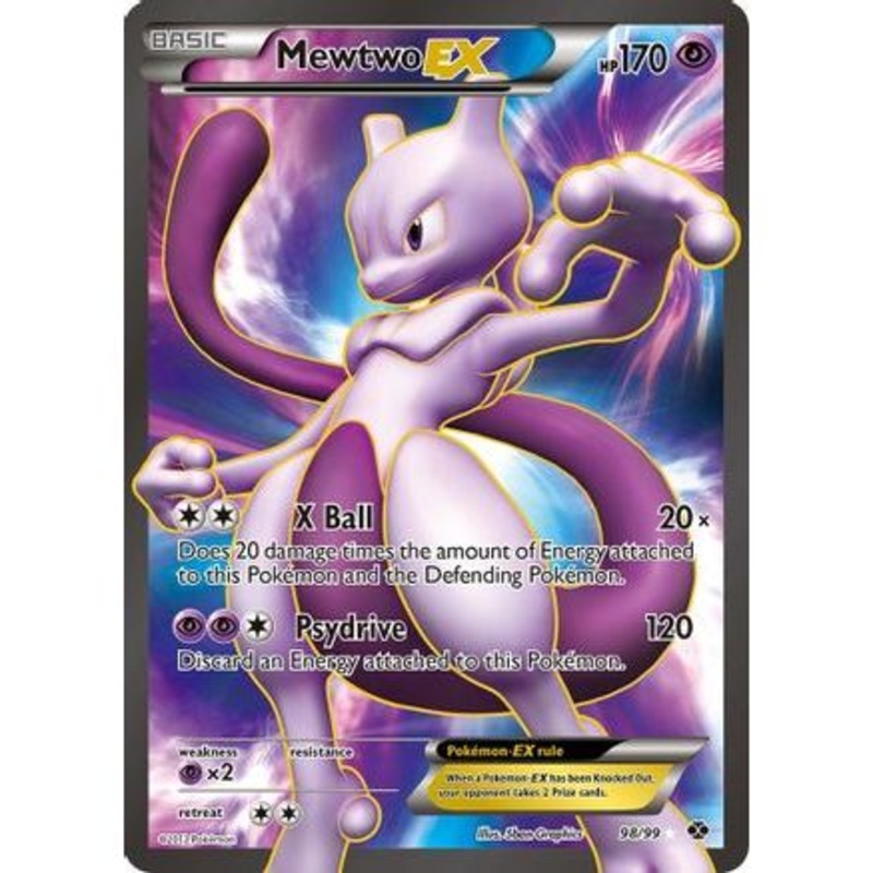 Mewtwo EX (98 Full Art) 98/99 - Next Destinies Holofoil